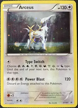 Arceus XY197 XY Holo Promo - Pokemon Card - Image 1