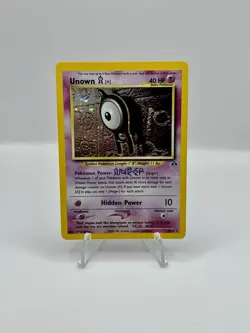 Pokemon Unown TCG Neo Discovery 14/75 Holo Unlimited Rare Card - Image 1