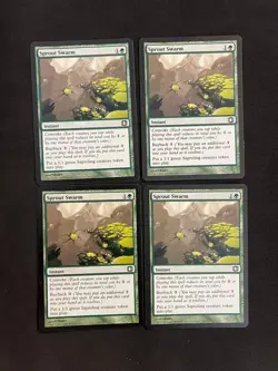 Sprout Swarm x4 [Future Sight] Magic MTG Cards LP - Image 1