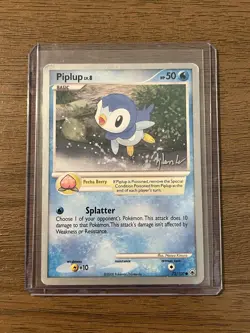 Piplup 72/100 - 2008 Pokemon World Championships - lv 8 (Pokemon Card TCG) RARE - Image 1