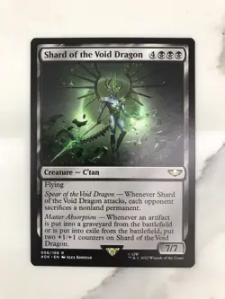 Shard of the Void Dragon MTG Magic the Gathering Card NM Near Mint Warhammer 40K - Image 1