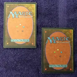 PLATEAU dual land and Sedge Troll Foreign Black Border French MTG MP - Image 3