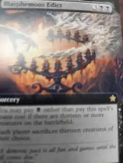 Blasphemous Edict (Extended Art) Foundations Regular - Image 1