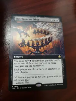 Blasphemous Edict (Extended Art) Foundations Regular - Image 2