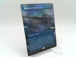 Otawara, Soaring City 414 Borderless Foil Kamigawa Neon Dynasty NEO MTG Magic - Image 2