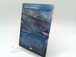 Otawara, Soaring City 414 Borderless Foil Kamigawa Neon Dynasty NEO MTG Magic - Image 3