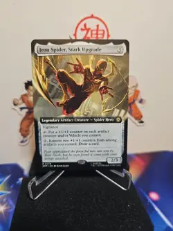 Magic the Gathering Spiderman Borderless Iron Spider, Stark Upgrade R 0279 - Image 1