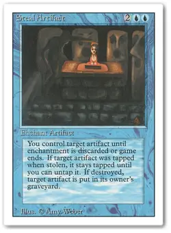 STEAL ARTIFACT x4 mtg LP 3rd Edition Revised 4 Unc - Image 1