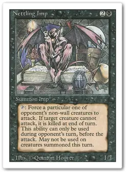 NETTLING IMP x4 mtg LP 3rd Edition Revised 4 Unc - Image 1