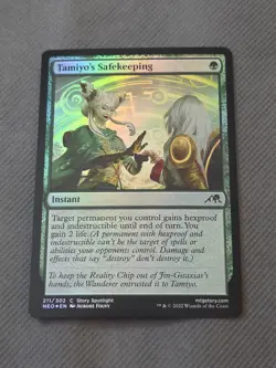 Tamiyo's Safekeeping Kamigawa: Neon Dynasty Foil - Image 1