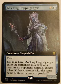 Mocking Doppelganger CLB #617 Borderless Rare Regular NM+ - Image 1