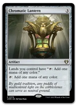 Chromatic Lantern #376 (NM) Commander Masters CMM Magic MTG pack fresh - Image 1