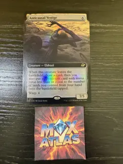 x1 MTG - EOE - Anticausal Vestige Extended Art - Foil 0317 Pack Fresh - Image 1