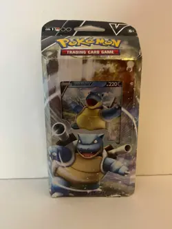 POKEMON TCG BLASTOISE V BATTLE DECK SEALED BOX PACK - Image 1