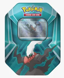 Pokemon TCG Triple Whammy Collector's Tin Darkrai Tin SEALED! NEW! - Image 1