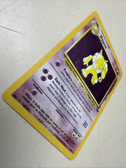 Pokemon Fossil Unlimited Hypno Holo 8/62 - Image 2