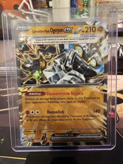 Cornerstone Mask Ogerpon ex 112/167 Double Rare PACKED FRESH Pokemon TCG - Image 2