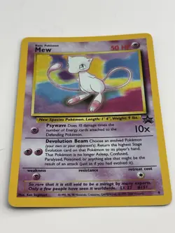 Mew 09/53 Wotc Black Star Promo Holo Rare Pokemon LP - Image 5