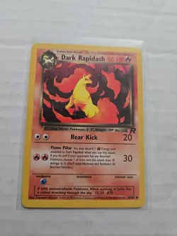 Dark Rapidash 44/82 - Team Rocket Unlimited - WOTC- Pokemon TCG - Image 1