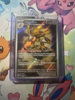 Alakazam 009 Pokemon Mega Evolutions ETB Promo Sealed Alakazam - Image 1