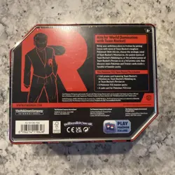 BRAND NEW-Pokemon TCG: Team Rocket Nidoking Tin-FACTORY SEALED - Image 2