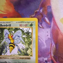Pokemon TCG Base Set (Shadowless) #17/102 Beedrill NM - Image 4