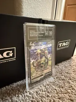 Serperior V Pokemon SWSH Silver Tempest #TG13 Trainer Gallery Full Art UR TAG 10 - Image 4