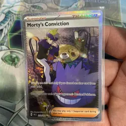 Pokemon TCG Morty's Conviction Scarlet & Violet Temporal Forces 211/162 NM - Image 2
