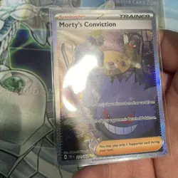 Pokemon TCG Morty's Conviction Scarlet & Violet Temporal Forces 211/162 NM - Image 5