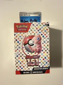 Pokemon TCG Scarlet and Violet 151 Booster Bundle 6 Packs Brand New Sealed - Image 1