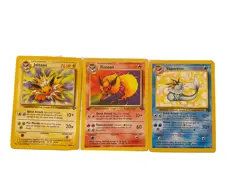 Pokemon TCG Flareon Jungle 3/64 1st Edition Rare (Jolteon and Vaporeon included) - Image 1