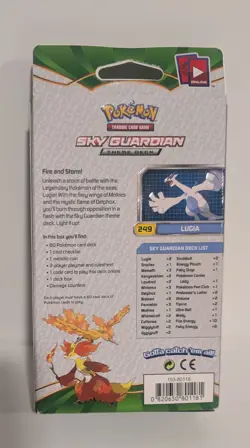 Pokemon TCG XY Fates Collide Lugia Sky Guardian Deck Box 2016 Edition NEW SEALED - Image 2
