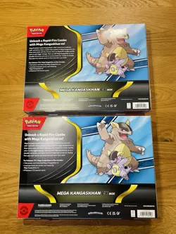 Pokemon TCG - Mega Kangaskhan Ex Collection Box - Brand New Sealed, LOT OF 2 ✅ - Image 4