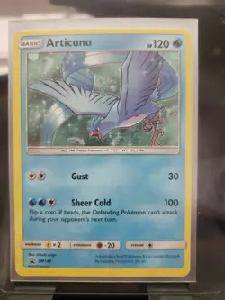 Articuno SM144 Pokemon TCG Black Star Promo Sun & Moon LP - Image 1
