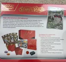 Pokemon TGC Scarlet and Violet Elite Trainer Box ETB Koraidon NEW FACTORY SEALED - Image 2