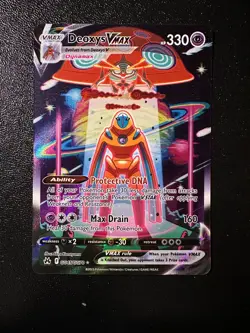 POKEMON TCG - CROWN ZENITH GALARIAN GALLERY - DEOXYS VMAX GG45/GG70 - Image 1