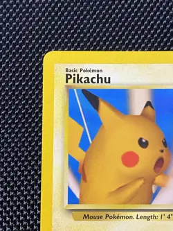 Black Star Promo #26 Pikachu Pokemon League 2001 Pokemon LP/NM - Image 2