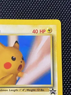 Black Star Promo #26 Pikachu Pokemon League 2001 Pokemon LP/NM - Image 3