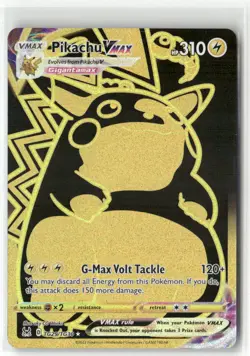 Pokemon Pikachu VMAX (Secret) Ultra Rare SWSH11: Lost Origin Trainer Gallery TG2 - Image 1