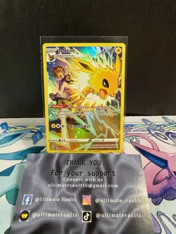 Pokemon TCG: Jolteon TG04/TG30 SWSH09: Brilliant Stars Trainer Gallery NM - Image 1