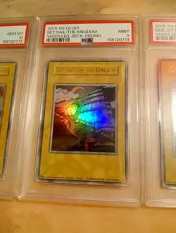 Yu-Gi-Oh 2015 Yugi's Legendary Deck Promos PSA 10 & 9 Set Of 3 Consecutive Certs - Image 3