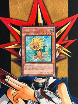 LCGX-EN042 Dandylion Secret Rare UNL Edition NM Yugioh Card - Image 1