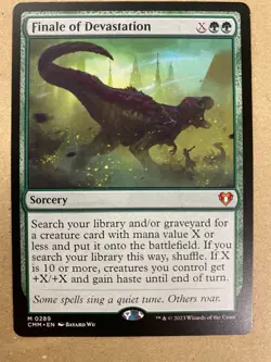 MTG 1x Finale of Devastation # 289 Commander Masters Magic the Gathering x1 NM - Image 1
