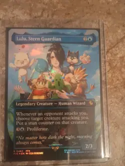 Lulu, Stern Guardian (Chocobo Track Foil) - MTG: FINAL FANTASY #467 - Image 1