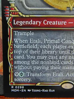 Etali, Primal Conqueror (Showcase) - MTG March of the Machine - Regular - LP - Image 4