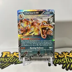 Charizard ex 054/091 - Double Rare SV: Paldean Fates Pokemon TCG - NM - Image 1