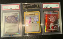Pokemon Slab Lot Featuring PSA8 , Crown9, PSA 9 - Image 1