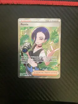 Pokemon TCG - Twilight Masquerade - Perrin Full Art - 209/167 NM - Image 1