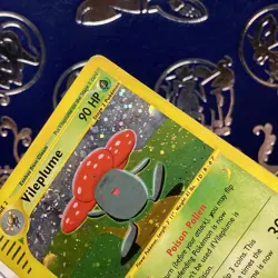 Vileplume 31/165 Expedition Base Set Holo Rare Pokemon HP - Image 3