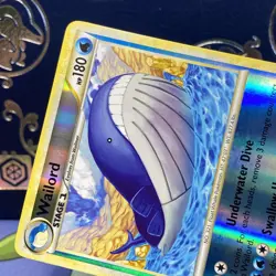 WAILORD 31/102 - Reverse Holo - RARE - TRIUMPHANT - 2010 Pokemon Card - NM - Image 3
